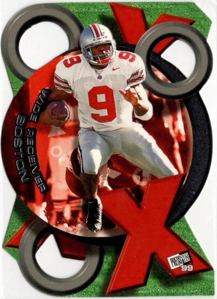1999 Press Pass X's and O's David Boston Rookie Insert Card #XO11 Cardinals - Image 1 of 1