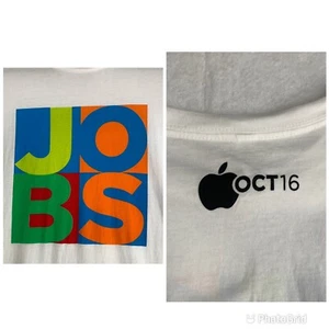 Vintage Steve Jobs 5 Jahre Memorial T-Shirt Robert Indiana LOVE inspiriert KUNST 16. Oktober' - Bild 1 von 9