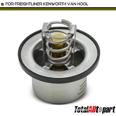 Termostato de refrigerante de motor para camión Freightliner Sterling Kenworth Van Hool 82 °C Foto 1 de 4