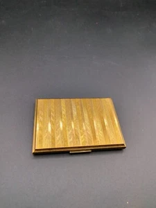 Vintage Evans Brass Cigarette Case - Picture 1 of 3