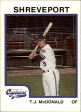 1987 Shreveport Captains ProCards #18 T.J. McDonald
