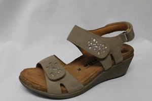 Sandali Mephisto Mobils Ergonomic Willow nabuk beige estraibile SCONTO DA LIST - Bild 1 von 1