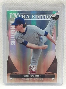 Rob Scahill 2011 Panini Elite Extra Edition Elite (168/200) Colorado Rockies - Picture 1 of 2