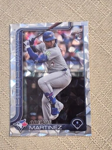 Orelvis Martinez 2025 Topps Series 1 Diamante Foil #18 Rookie RC Blue Jays - Picture 1 of 3