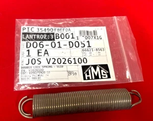 JOS V2026100 JOST FITH WHEEL-DOUBLE COIL JAW  SPRING - SLIDE BRACKET,  V2026100 - Picture 1 of 4