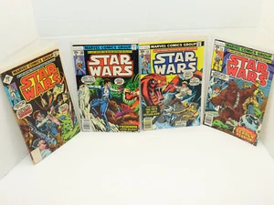 4 1978 Star Wars #9 gut #10 #11 #13 Sehr guter Erhaltungszustand Comic 35 Cent Karton & Kunststoff - Bild 1 von 24
