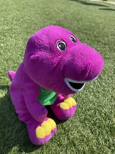 Barney The Dinosaur Plush Stuffed Animal Toy Purple Vintage 90’s