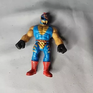 WWE Bend 'N Bash REY MYSTERIO 5.5" Figure Wrestling Toy STRETCH & POSABLE - Picture 1 of 9