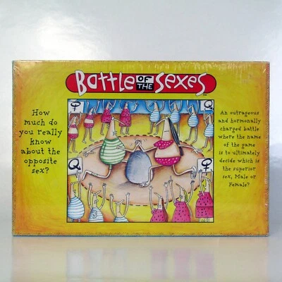 Battle Of The Sexes Board Game by Imagination, 2002. Sealed, some wear to box - Image 1 of 4