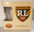 SOUTH QUEENSLAND CRUSHERS Rare 1990's ARL Rugby League Pot Glasses. New in Box.