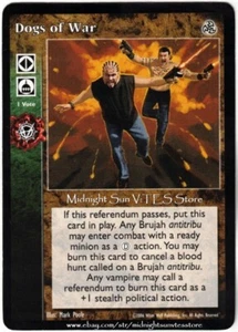 Dogs of War Third Edition V:TES VTES Vampire CCG - Picture 1 of 1