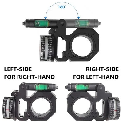 Anti-Cant Gun Scope Angle Indicator + ACD Spirit Level RIGHT HAND or LEFT HANDED - Image 1 of 2