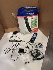 Usado Bonito Teléfono Móvil Celular Tracfone Motorola W376G Plateado Abatible GSM - Imagen 1 de 9