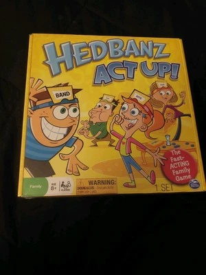 Hedbanz Act up! Board Game New Factory Sealed By Spin Master 2006 - Image 1 of 2