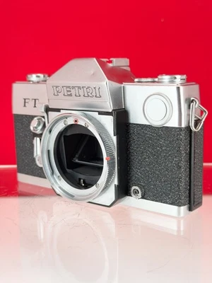 Cuerpo de cámara fotográfica Petri FT SLR 35 mm [Exc] funciona bien envío de 1 día desde JP Foto 1 de 4