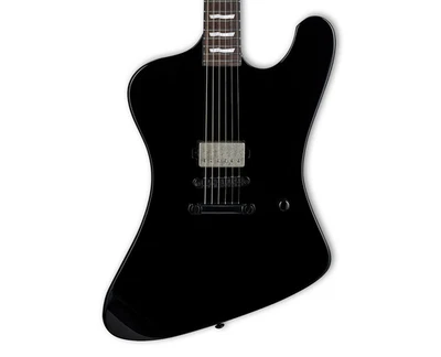 Guitarra eléctrica ESP LTD Phoenix-201 - negra con diapasón de palo de rosa Foto 1 de 4