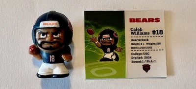 ‘26 NFL Series 14 Teenymates Big Box Caleb Williams Chicago Bears W/Profile Card - Image 1 of 2