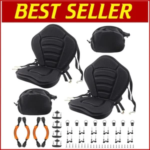 Paquete de 2 asientos de kayak acolchados ergonómicos con soporte trasero - Máxima comodidad - Imagen 1 de 10