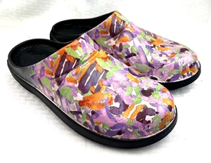 Oofos Oocloog mehrfarbige Blumen Erholung Clogs Herren 9 Damen 11 - Bild 1 von 12