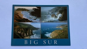 BIG SUR California Multiview Postcard UNP Continue - Picture 1 of 2