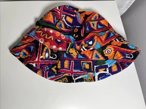 KBETHOS Graffiti Hip Hop Abstrakt Fresh Prince Retro Bucket Hat 80er 90er - Bild 1 von 4