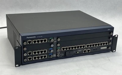 Panasonic KX-NCP1000 Pure IP-PBX Telephone System w/ 2*LCOT4 DHLC4 DLC16 IPCMPR - Image 1 of 4