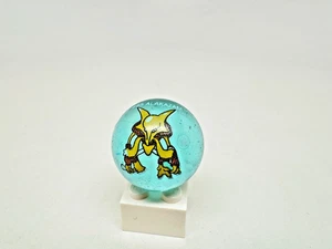 Pokémon Vintage Marble ALAKAZAM #65 light blue 1st Edition with Star - Picture 1 of 5