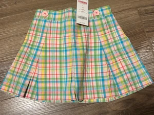 NEW Gymboree HAPPY RAINBOW Girls * SZ 4 * Skort SHORTS Skirt PASTEL COLORS - NWT - Picture 1 of 6