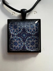 Nuevo Colgante Hecho a Mano Portugués Portugal Diseño Azulejo - Imagen 1 de 5