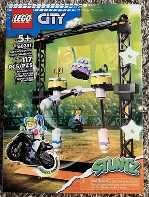 LEGO CITY: The Knockdown Stunt Challenge (60341). Brand New. Retired. - Image 1 of 3