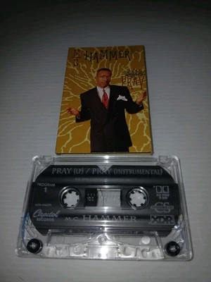 MC Hammer Pray Cassette Tape Single Vintage Music - Image 1 of 2