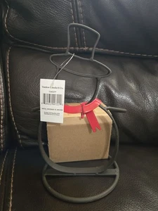 Yankee Candle Schneemann mit rotem Schal Metall Teelicht Kerzenhalter NEU - Bild 1 von 5