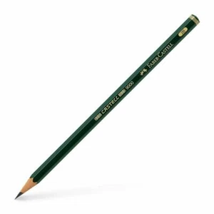 Faber Castell: Castell 9000 Black Lead Pencil 2B - Picture 1 of 1