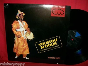 YOUSSOU N'DOUR & Le Super Etoile de Dakar Immigrès LP 1988 USA MINT- Inner - Imagen 1 de 1