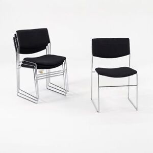 2010s ICF & Bononia Italy Elle Stackable Dining Chairs Giovanni Zorzon 15x Avail
