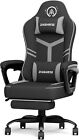 Computer Chair, Gaming Chair For Adults Ergonomic Gamer Chair , Black
