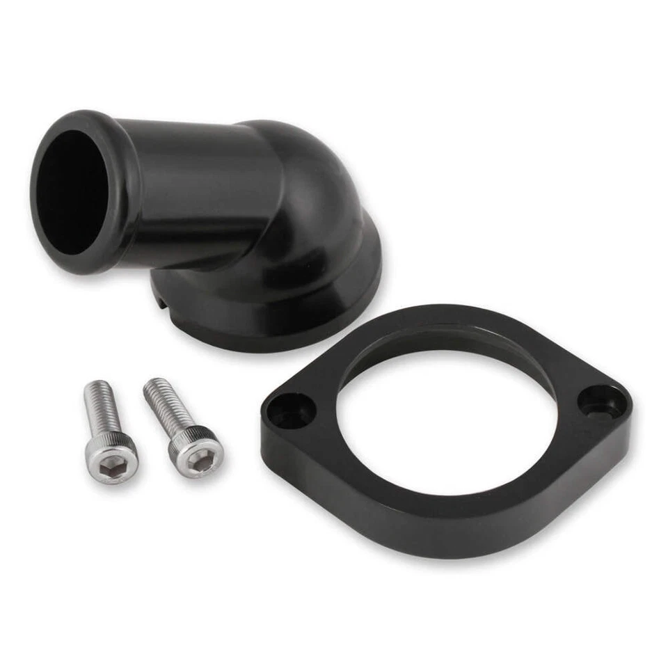 Fits Water Neck - Swivel Style GM LS 97-Up Black by Mr. Gasket 2670BK - Image 1 of 1