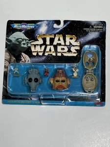 Star Wars Micro Machines Mini Head Pods Collection MOC #2 Galoob 1996 VTG New - Picture 1 of 10