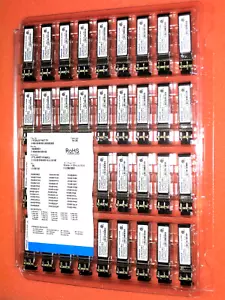 36x NEW FINISAR 10Gb FTLX8571D3BCL 10Gbase-SR SFP+ Transceiver 10GE RETAIL OEM - Picture 1 of 3