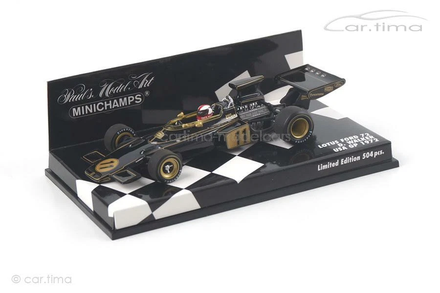 Lotus Ford 72 Dave Walker USA GP 1972 Minichamps 1 43 400720011