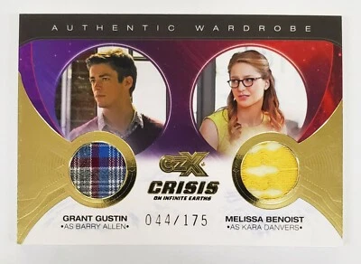 2022 CZX Crisis on Infinite Earths Wardrobe DM05 Grant Gustin & Melissa Benoist - Image 1 of 3