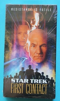 Star Trek First Contact 1996 VHS Sealed - Image 1 of 2