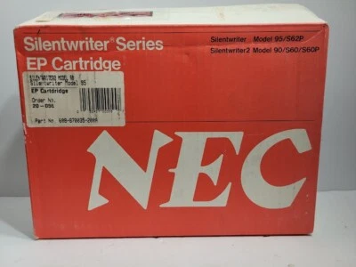 Cartucho NEC Silentwriter Series Modelo 95 EP-NOS- Cartucho aún sellado Foto 1 de 2