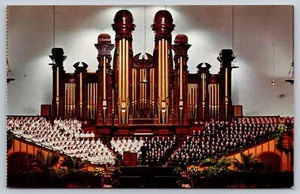 Postkarte Tempelorgel Salt Lake City Utah - Bild 1 von 2