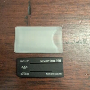 NEW SONY 512MB Memory Stick PRO MagicGate - AUTHENTIC - Picture 1 of 2