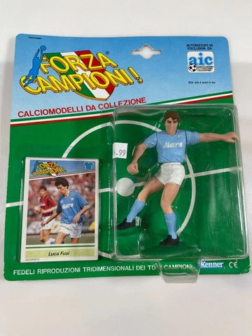 Luca Fusi Napoli (Naples) Forza Campioni Action Figure Kenner Starting Lineup 01 Cover