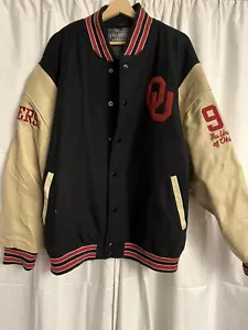 Vintage Colosseum Athletics Oklahoma Sooners Varsity Jacket XL - Bild 1 von 8