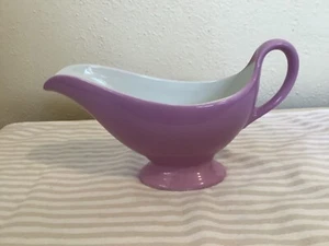 Vintage Shenango Lavender Gravy Boat - Picture 1 of 2