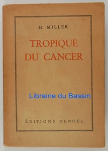 Tropique du cancer H. Miller 1945 EO trad. - Picture 1 of 5