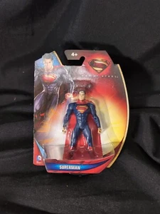 Superman Action Figure Man of Steel 4" RARE mattel DC Comics 2013 - Picture 1 of 4